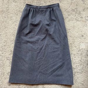 Pendleton Wool Pencil Skirt Size 8